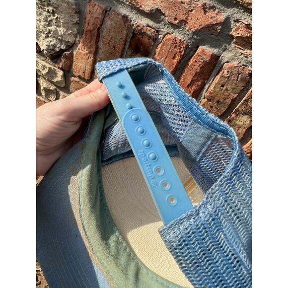 Trucker hat "Uncle Pete's" B & B Union Pacific mesh back blue red yellow - Picture 10 of 11